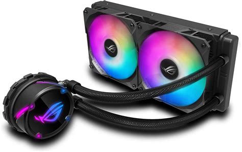 Asus Rog Strix Lc 240 Rgb All In One Liquid Cpu Cooler With Aura Sync