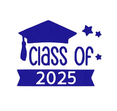 Class Of 2025 Decal Graduation Iron On Decal Graduation Patch Diy