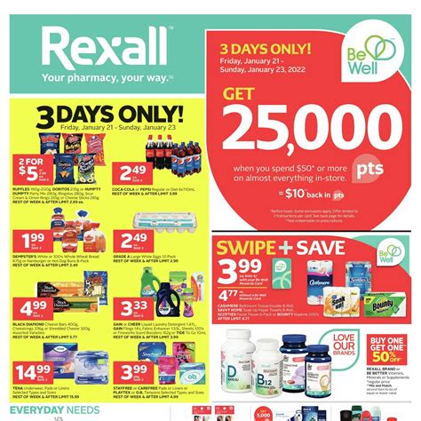 Rexall Weekly Flyer Weekly Savings Jan 21 27
