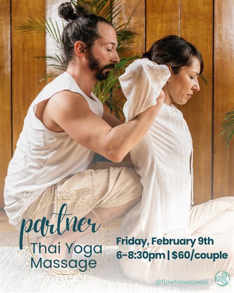 feb 9 valentines day couples thai yoga massage workshop abington pa patch