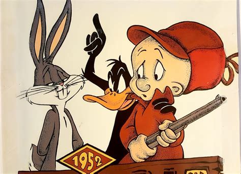 Bugs Bunny Daffy Duck And Elmer Fudd Rabbit Seasoning 1994 Warner Bros