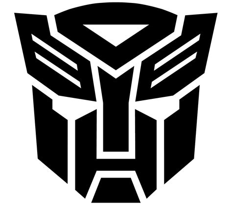 Transformers Logo Black Transparent Png Stickpng