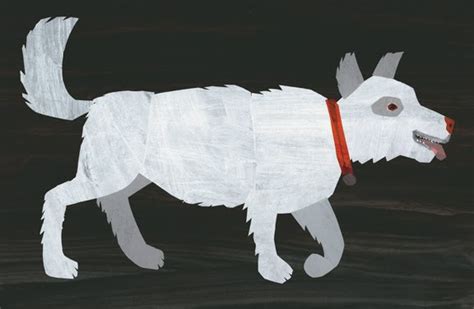 I see a red bird looking at me. Eric Carle Blog: White Dog, White Dog, What Do You See?