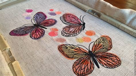 Machine Embroidery Designs Spring Butterfly Bt198 купить