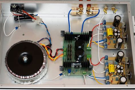 W Lm Parallel Stereo Power Amplifier