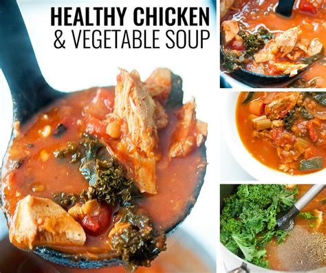 13 healthy chicken recipes for weight loss. Healthy Chicken Vegetable Soup | The Bewitchin' Kitchen