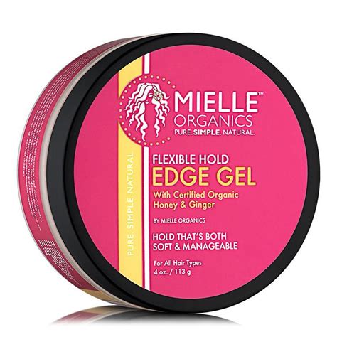 Mielle Organics Edge Gel 4oz Organic Natural Hair Products Natural