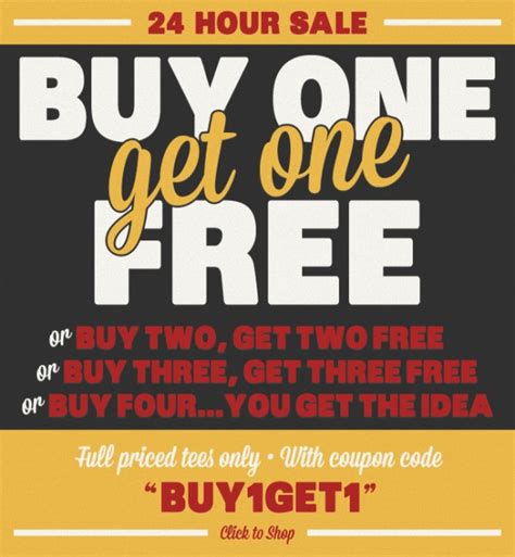 Buy One Get One Free At Busted Tees Tee Reviewer
