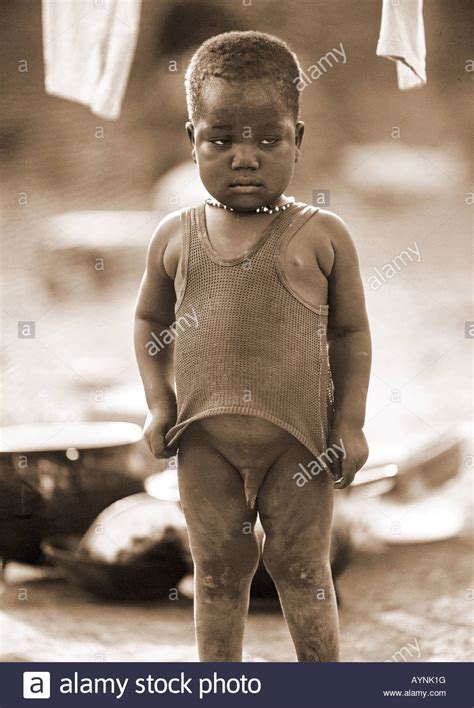 Afrikanische Kind Junge Jungen Männlichen Männer Kinder Fotografiert