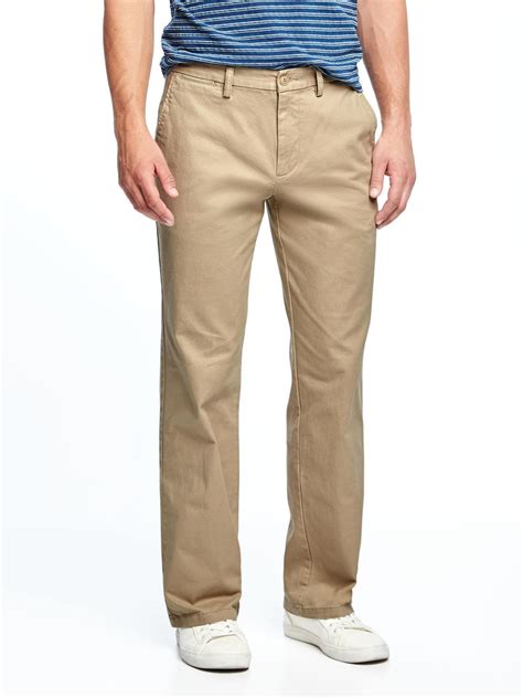 Loose Ultimate Built In Flex Chinos For Men Old Navy Khaki Pants Men Mens Fashion Smart