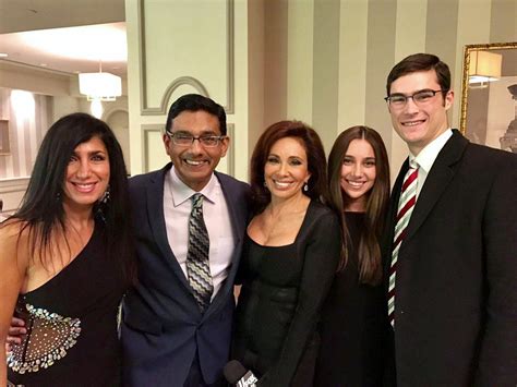 13 twitter dinesh d souza danielle d souza ‏ ygoddanielle good to see judgejeanine 🇺🇸