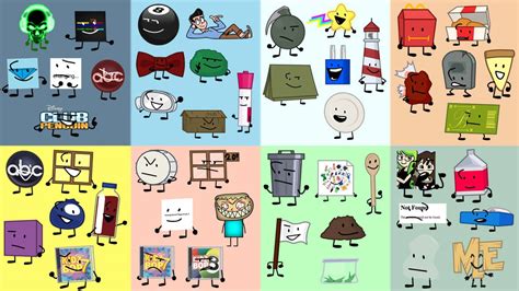 If Object Filler Characters Were On Bfb Teams By Skinnybeans17 On