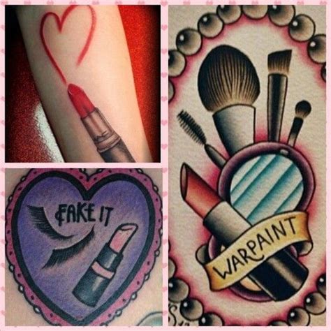 lipstick tattoos makeup tattoos girly tattoos love tattoos future tattoos new tattoos body