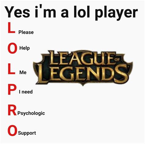 League Of Legends Memes