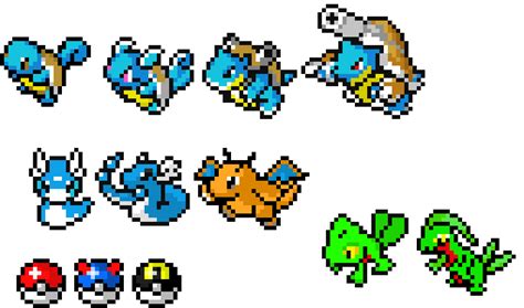 Pokemon png & psd images with full transparency. Pokemon Pixel Art | Pixel Art Maker