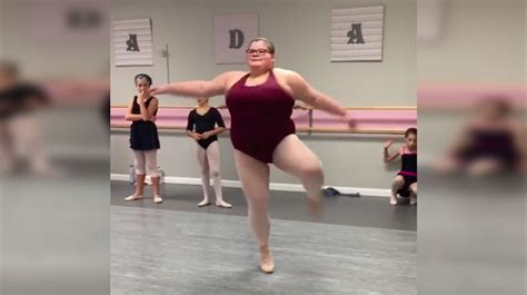plus size teen ballerina shatters dancing barriers inspires thousands