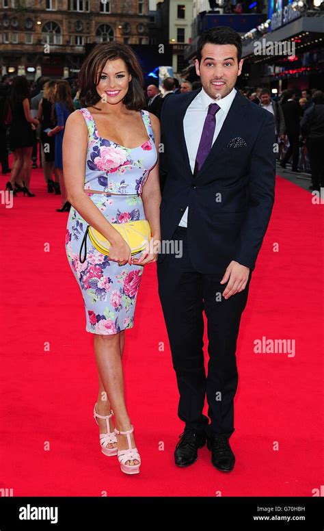 Jessica Wright And Ricky Rayment Arriving For The World Premiere Of The
