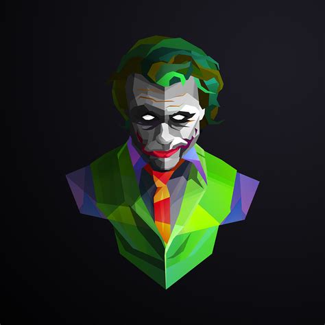 2932x2932 Joker Justin Maller Ipad Pro Retina Display Hd 4k Wallpapers