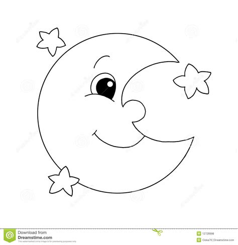 Free Moon And Stars Clipart Black And White Download Free Moon And