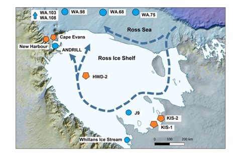 A Microbial Perspective Of The Ross Ice Shelf Antarctica New Zealand