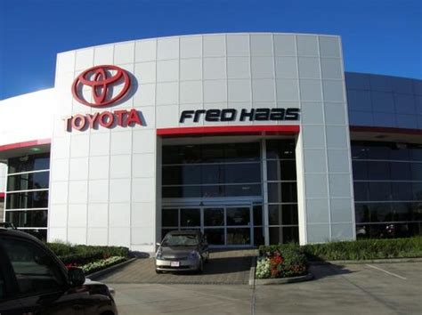 Fred Haas Toyota Country Car Dealership In Houston Tx 77070 Kelley