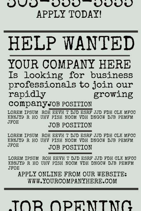 copy of help wanted postermywall