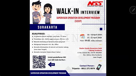 Check spelling or type a new query. S1 SEMUA JURUSAN ~ SURAKARTA lowongan kerja terbaru april ...