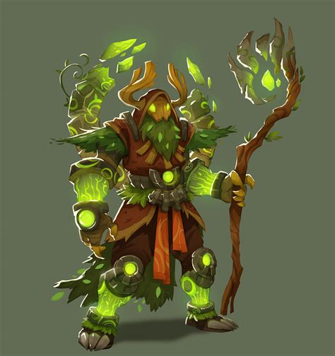 Concepts Moba Project Druid Fey On Behance