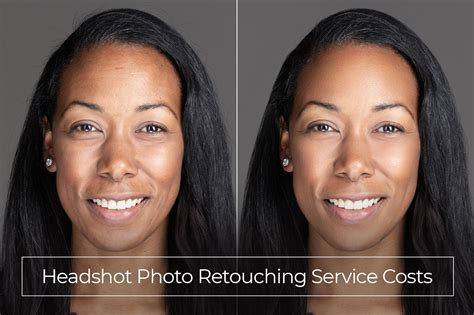How Much Does Headshot Photo Retouching Service Costs
