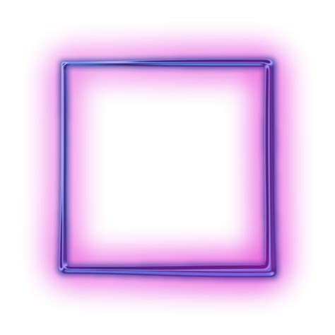 Neon Square Png PNG Image Collection