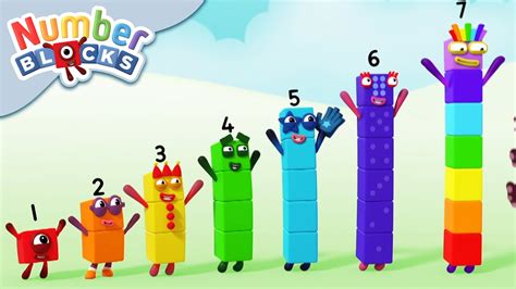 Numberblocks Seven Steps 👣 Learn To Count