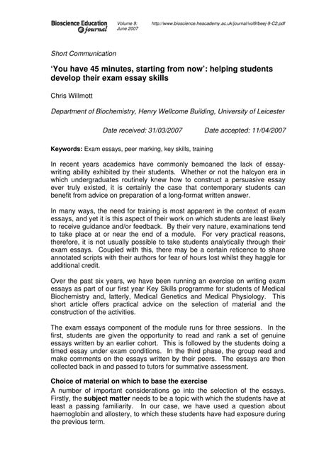 An argumentative essay requires, particularly of the need to develop their. Essays Written By Ents Pdf You Have Minutes Starting From ...