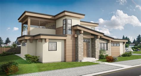 Contemporary Custom Home Plans In The Okanagan Valley By Giroux Design