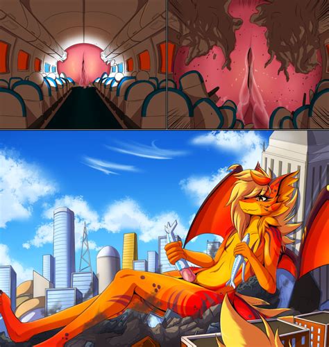 Rule 34 2020 Aircraft Airplane Anthro Building City Destruction Dragon Hi Res Improvised Sex