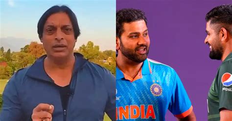 ind vs pak shoaib akhtar confuses both india and pakistan fans sharing a cryptic message on eve