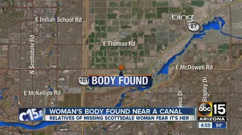 Womans Body Found Near A Canal Youtube