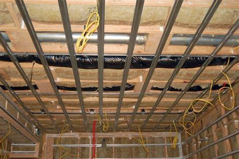 Make sure you use designs that how do i soundproof my finished basement? Soundproofing Ceilings | Sound proofing, Basement ...