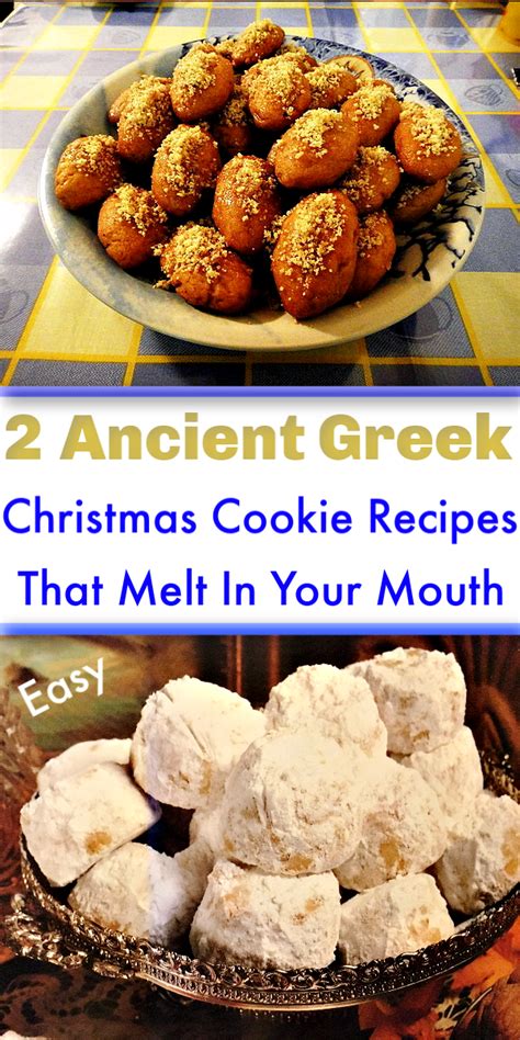 One of the requirements was to make a period dish. Ancient Greek Christmas Cookie Recipes Santa Most Likely ...