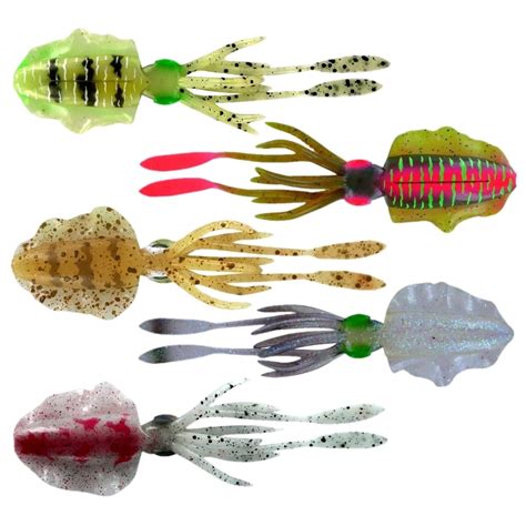 Chasebait Lures Ultimate Squid 150mm Realistic Wings 3pcs Fishing Lure