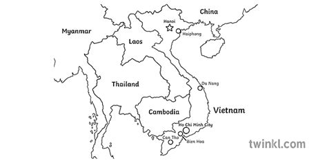 Vietnam Cities Ks2 Map Year 6 Hass Geography Asia Lesson 3 Indonesia And