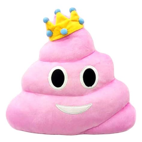 Stuffed Poop Emoji Pillow Soft Plush Cushion With Cute Expression For