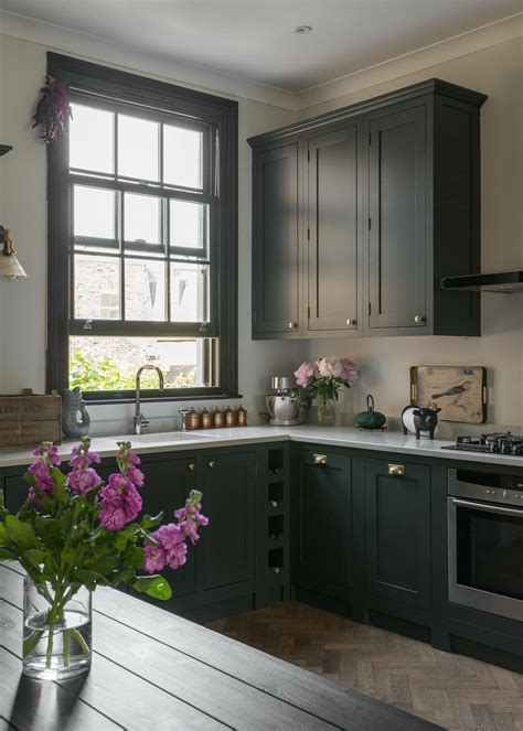 Select the department you want to search in. gray kitchen cabinets light gray walls | Dark grey kitchen ...