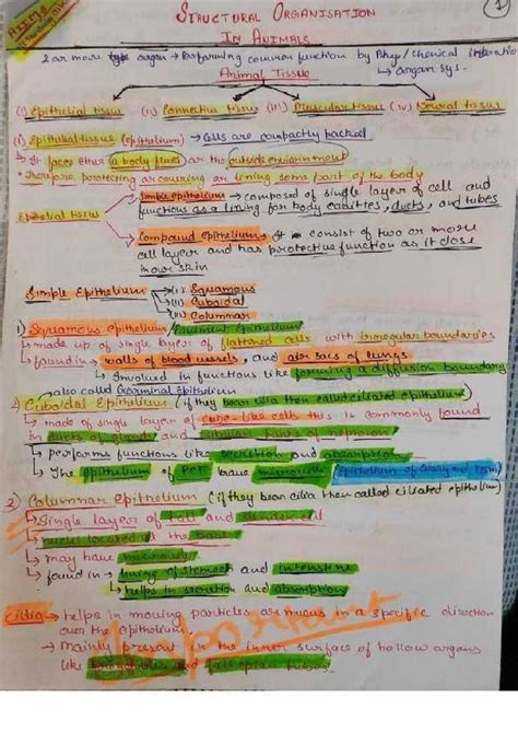 Biology Handwritten Short Notes Pdf