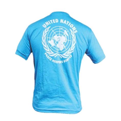 Camiseta Azul Nações Unidas Onu Toca Militar Compre Online Toca