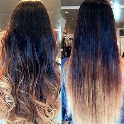 Ombre hair is very much in demand and works great with every style, color and length. Three Colors Ombre Clip In Hair Extensions M1B27S27H30 ...