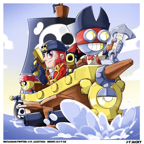 „🇪🇦 fanart de la nueva skin de colt 🇬🇧 cute fanart of colt's new skin • follow ➡️ @chillbs_official… Brawl stars pirate fan art!! Which one is your favourite ...