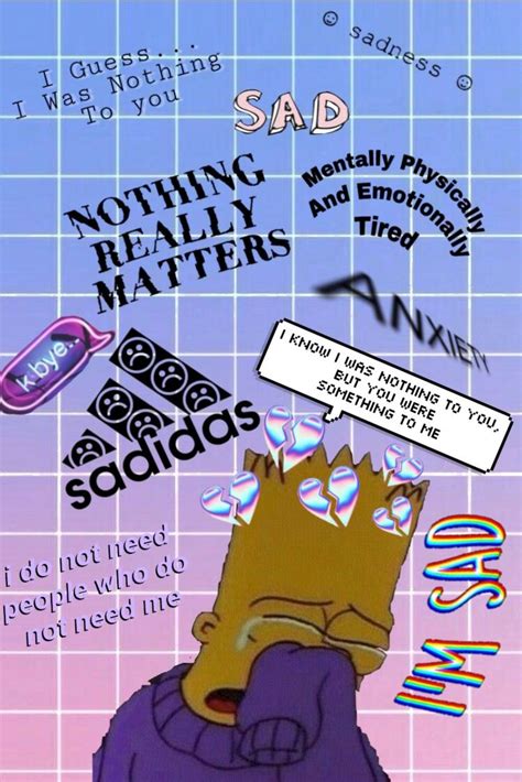 Sad Aesthetic Collage Wallpapers Top Free Sad Aesthetic