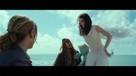 pirates of the caribbean 5 boat undressing scene dead men tell no tales youtube