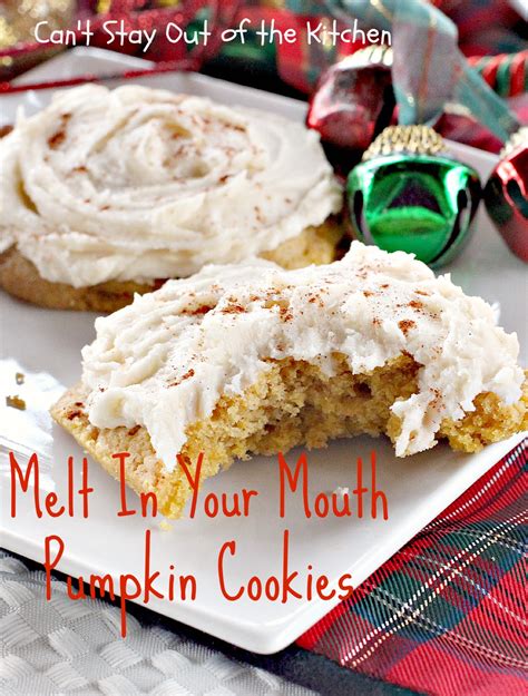 Melt In Your Mouth Pumpkin Cookies Img9155 Cant Stay Out Of The
