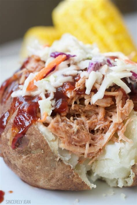 Pulled Pork Baked Potato Sincerely Jean